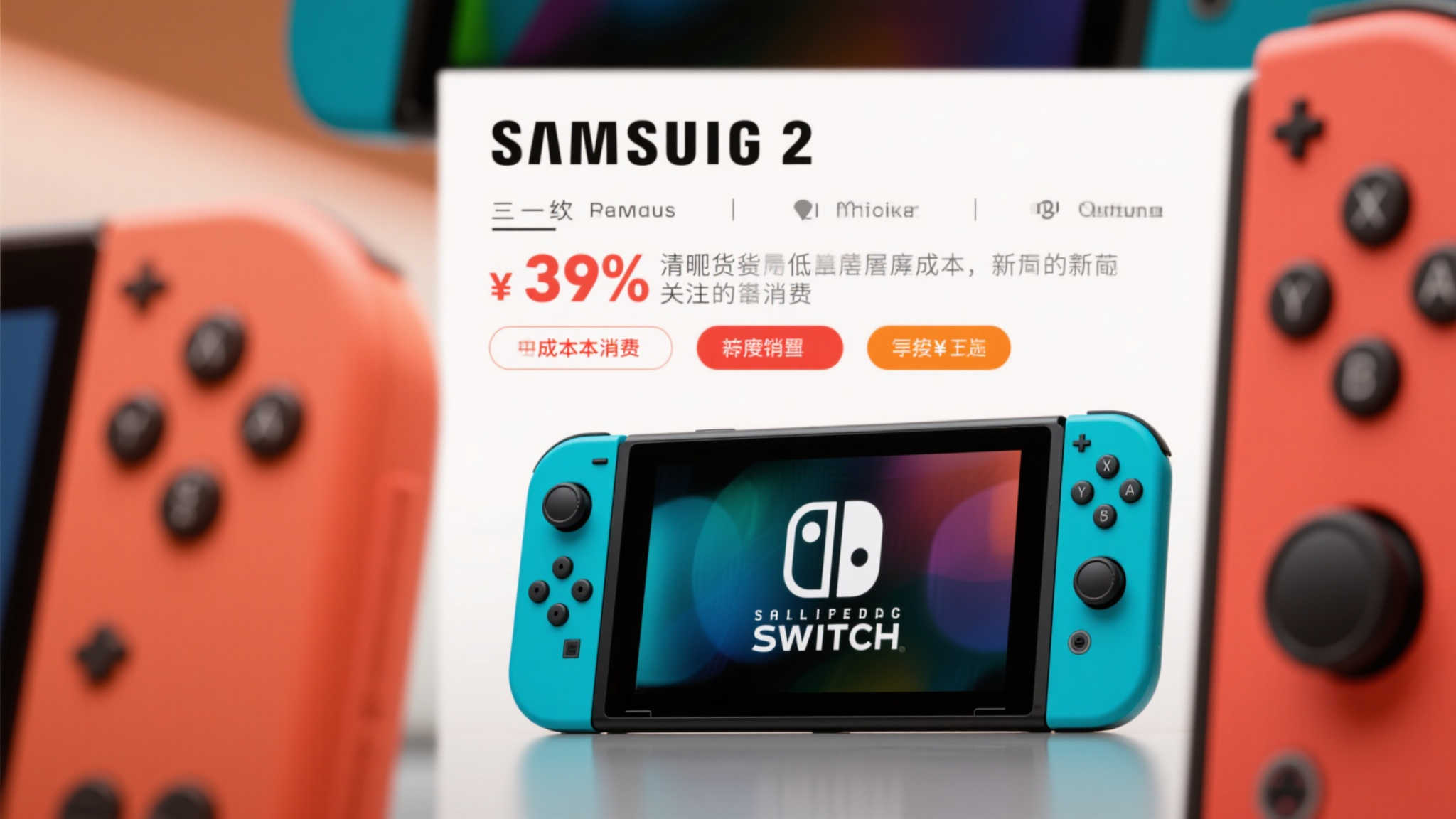 三星急于去库存？传言力推任天堂加速推出Switch2 Oled版