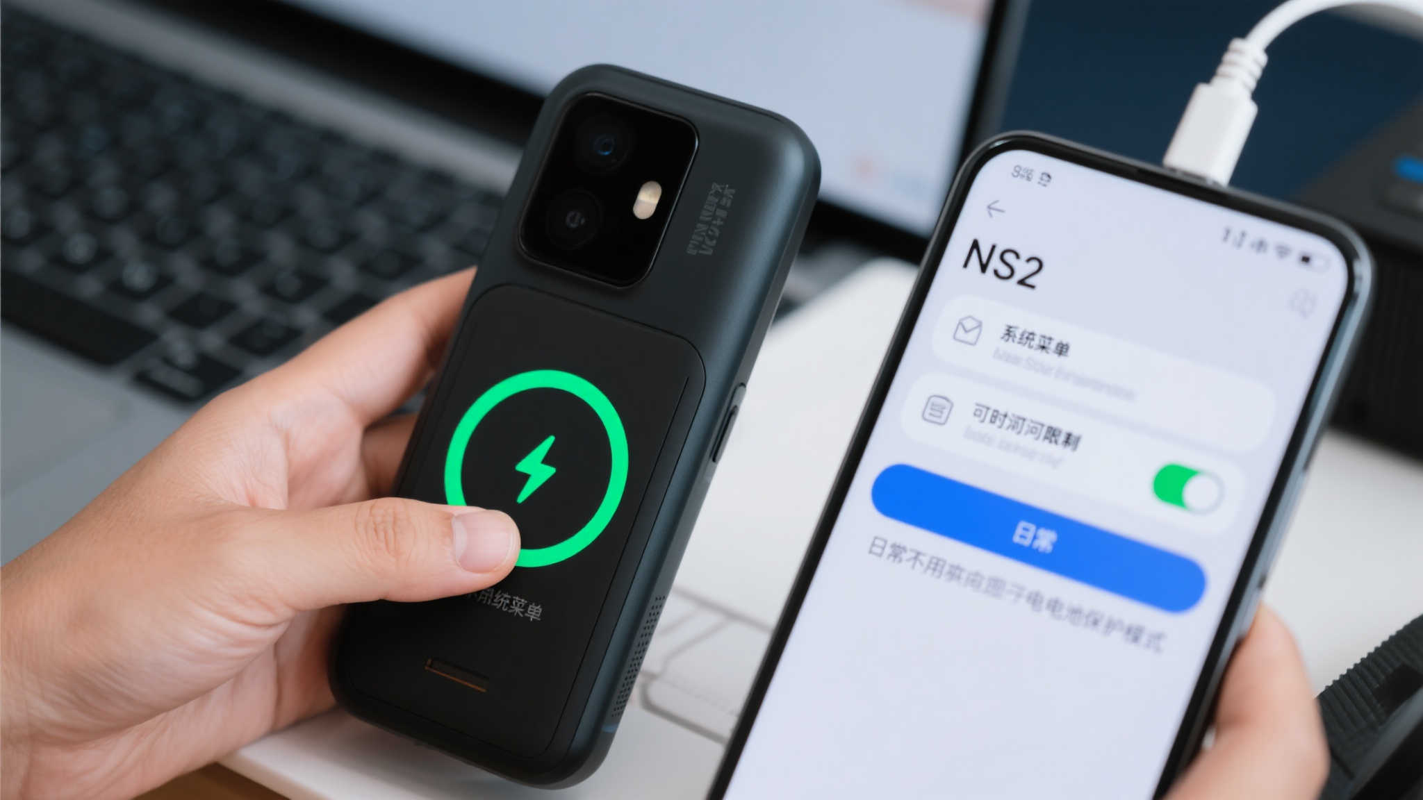 超贴心设计!NS2新增电池保护功能:支持设置90%充电上限 超贴心设计!NS2新增电池保护功能:支持设置90%充电上限