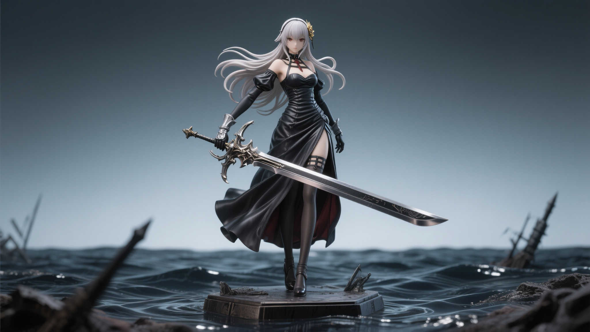 《碧蓝航线》易北‘纯真反派小姐’精致模型全新呈现 《碧蓝航线》易北‘纯真反派小姐’精致模型全新呈现